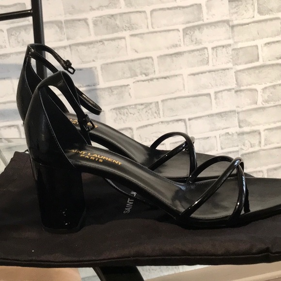 Saint Laurent Block Heel Sandal - Picture 3 of 5